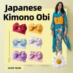 Ceinture Kimono traditionnelle japonaise pour femmes, Corset à pampilles, design de style nœud, grue Yukata Haori Obi, ceintures de taille asiatiques