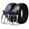 Ceinture élastique tressée, 2 paquets, ceintures extensibles tissées pour hommes et femmes, pantalons décontractés, jeans, chemises de Golf