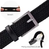 ceinture élastique tressée, 2 paquets, ceintures extensibles tissées pour hommes et femmes, pantalons décontractés, jeans, chemises de golf