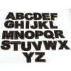 26 strass anglais a z alphabet lettre applique fer sur patch pour tissu nom bricolage badge autocollant pour robe jean pantalon chaussures