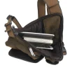 sac de jambe tombante en toile pour hommes, sacoche à bandoulière polyvalente pour moto, ceinture de haute qualité, sac banane pour le camping