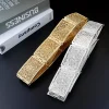 Sunspicems-Ceinture en métal doré et argenté pour femme, bijoux de corps arabes, cadeau de mariage pour patients