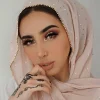 lain perle bulle en mousseline de soie diamant strass châle écharpe de haute qualité miroitant perles bandeau enveloppement foulard musulman hijab sjaal