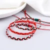 bracelets tressés faits à la main pour femmes, 30 couleurs, uld'avertissement, bracelet à breloques bohème, navire chia, amoureux, cadeaux de noël, bijoux