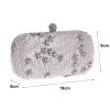pochette en perles de cristal pour femmes, sac à main de luxe, sac de soirée brodé, sac de mariage pour patients initiés, zd1529