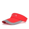 casquette supérieure vide de sport, chapeaux de soleil pour femmes, visière, casquette d'extérieur réglable pour hommes et femmes