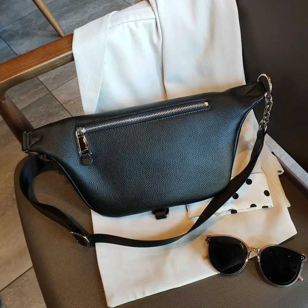 BRIGGS – sac de ceinture pour femmes, sac de luxe de marque de styliste, sac en cuir véritable de qualité féminine, sac banane pour femmes