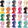 foulard musulman pour femmes, voile hijab, bonnet, écharpe pour femmes, tête de turbans, casquettes pour femmes, chapeau islamique