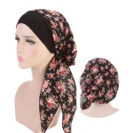 Casquettes hijabs intérieures pour femmes, foulard musulman, turban bonnet prêt à porter sous la casquette hijab