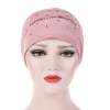 Été mince dentelle turban solide coton intérieur hijab casquettes doux respirant femmes musulmanes turbans envelopper tête hijab sous écharpe bonnet