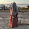 vêtements prière eid, hijab pour femmes islamiques, hauts sans manches, abaya jilbab ramadan abayas, niqab arabe musulman