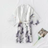 mode satin robe femme peignoir sexy peignoir femme soie kimono mariée robe de chambre vêtements de nuit nuit grandir pour les femmes