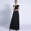 robe longue maxi pour femmes musulmanes, sous robe, slim, arabe, abaya, ramadan, kaftan, turc, dubaï, vêtements du moyen orient
