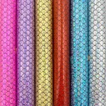 Tissu sirène scintillant en Faux cuir PU, bricolage, broche artisanale, nœuds, cadeau, boucle d&rsquo;oreille faite à la main, fabrication artisanale, matériel de décoration, rembourrage