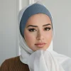 Bonnet Hijab pour Femme Musulmane, Sous-Foulard Extensible, à la Mode