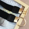 ceinture élastique de luxe pour filles, nouvelle jupe de robe, taille large élastique, boucle ronde dorée, ceintures décoratives pour femmes