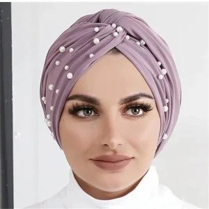Mode musulmane femmes élastique velours perles Turban casquettes islamique Hijab Bonnet Musulman Femme foulard indien chapeau Turbante Mujer Mode musulmane femmes élastique velours perles Turban casquettes islamique Hijab Bonnet Musulman Femme foulard indien chapeau Turbante Mujer