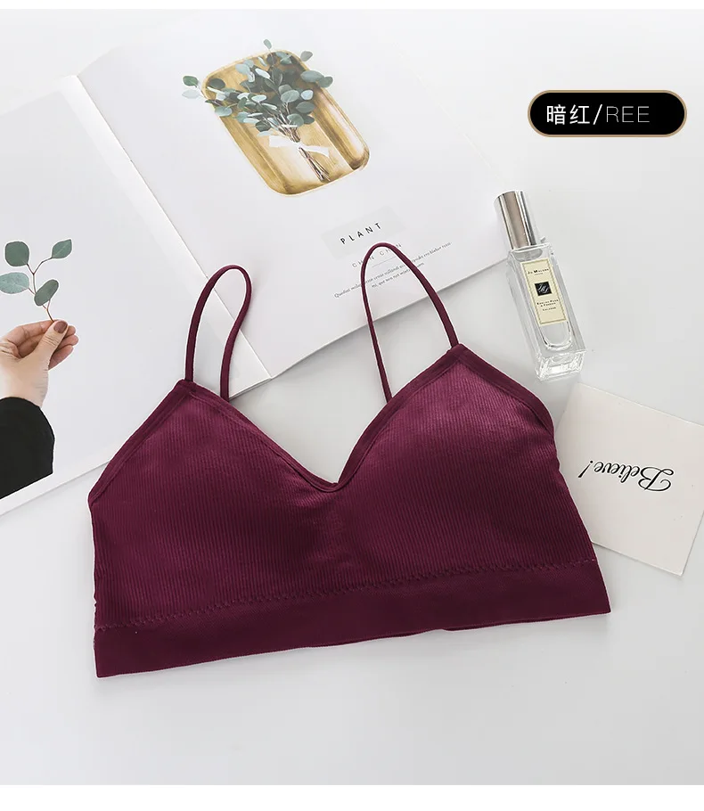 soutien gorge de sport pour femme, séchage rapide, élastique, rembourré, gymnastique, course à pied, couleur unie, fitness, yoga, respirant, y