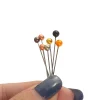 offre spéciale 100 pièces épingles à coudre 38mm perle tête sphérique punaises droites quilting broches pour la couture bijoux décor bricolage outils de couture