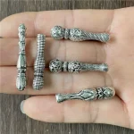 JunKang – perles de prière musulmane islamique, 10 pièces, boucle de conception de variété, bijoux artisanaux faits à la main, divers types de connexions