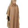 abaya à capuche modeste pour femmes musulmanes islamiques ramadan hijab khimar une pièce amira arabe prière aérienne niqab burqa hauts longs chemises