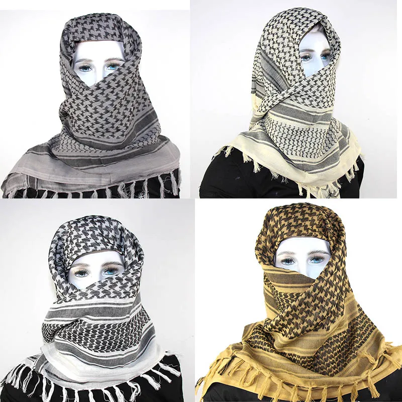 dulcotton foulard arabe keffiyeh shempiezplanchers f, châle, foulards, extérieur, désert, Épais, hijab, carré, coupe vent, bandanas