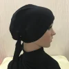 couverture complète intérieure musulmane coton hijab cap islamique coiffe de tête chapeau sous écharpe os bonnet foulards turcs couvre chef musulman
