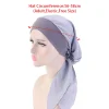 turban hijab musulman pour femmes, chapeau de chimio contre le cancer, casquette à imprimé floral, écharpe de tête pour la perte de cheveux, bandana commandé, vêtements de sauna pré noués ronds