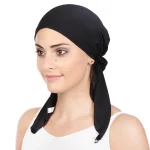 Bonnet de chimio pour femmes, foulard musulman pré-attaché, Turban, couvre-chef, bandana, accessoires pour cheveux