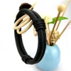 ukebay – accessoires de mode, fait à la main par un styliste, vente en gros, bijoux en caoutchouc noir, nouvelle collection 2020