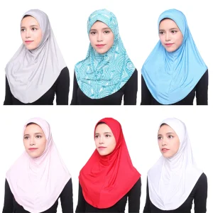 Longue Écharpe en Viscose pour Femme Musulmane, Hijab, Châle Islamique, Arabe, Rond, Sauna, Chapeau de Prière, Couverture Complète, Niquabs, Amira