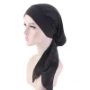 turban hijab musulman pour femmes, chapeau de chimio contre le cancer, casquette à imprimé floral, écharpe de tête pour la perte de cheveux, bandana commandé, vêtements de sauna pré noués ronds