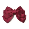 barrette en satin à gros nœud pour cheveux, épingle à cheveux pour filles et femmes, bandeaux en mousseline de soie, accessoires pour cheveux