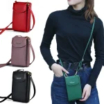 Sacs à main de luxe en PU pour femmes, sacs à main pour dames, sacs à bandoulière, pochette pour téléphone, portefeuille, sac à bandoulière