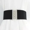 ceinture large élastique pour femme, ceinture rétro tendance, décoration simple pour les jeunes, environnement nouveau, design de créateur de mode