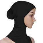 Foulard musulman pour femmes, voile Hijab, Bonnet, écharpe pour femmes, tête de turbans, casquettes pour femmes, chapeau islamique