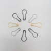 Épingles de sûreté décoratives en forme de gourde, 100 pièces, Clips métalliques, marqueur de point à tricoter, accessoires pour vêtements de bricolage