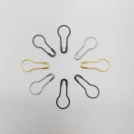 Épingles de sûreté décoratives en forme de gourde, 100 pièces, Clips métalliques, marqueur de point à tricoter, accessoires pour vêtements de bricolage