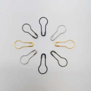 Épingles de sûreté décoratives en forme de gourde, 100 pièces, Clips métalliques, marqueur de point à tricoter, accessoires pour vêtements de bricolage