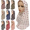 Chapeau Hijab Une Pièce pour Femme Musulmane, Écharpe de Sauna, Amira Islamique, Couvre-Tête Rond, Châle, Couvre-Cou, Turban Arabe, Bandanas, Accessoires de Mode Chapeau Hijab Une Pièce pour Femme Musulmane, Écharpe de Sauna, Amira Islamique, Couvre-Tête Rond, Châle, Couvre-Cou, Turban Arabe, Bandanas, Accessoires de Mode