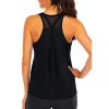 chemise de yoga femme nouveau style t shirt ample fitness hauts gilet femmes sans manches sport t shirt séchage rapide gymnase course entraînement blouse