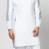thobe – vêtements islamiques à capuche pour hommes, style musulman jubba, manches longues, dubaï, kaftan, arabie saoudite, chemise grande taille 3xl et 4xl