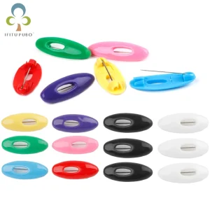 Broche de sécurité en plastique pour femmes musulmanes, épingle à hijab islamique, épingle en émail pour écharpe, accessoires de décoration de sauna, 12 pièces