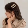 barrettes en perles coréennes ins, épingle à cheveux pour femme et fille, couvre chef tendance, ornement de cheveux, clip latéral, accessoires pour cheveux, vente en gros