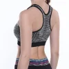 soutien gorge de sport respirant haut fitness femmes brassière antichoc rembourré soutien gorge de sport haut de course athlétique gymnase push up soutiens gorge anti transpiration