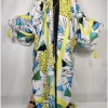 abaya kimono à manches longues pour femmes musulmanes, cardigan vintage élégant, robe caftan, style bohème décontracté, collection 2021