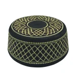 Chapeaux musulmans en coton brodé pour hommes, casquettes de vêtements arabes, bonnet turban indien, chapeau Hijab musulman, prière islamique, Arabie saoudite