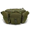 dulfanny sac banane militaire étanche avec sangle réglable, sac utilitaire pour la pêche en plein air, le cyclisme