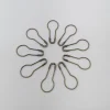 Épingles de sûreté décoratives en forme de gourde, 100 pièces, clips métalliques, marqueur de point à tricoter, accessoires pour vêtements de bricolage