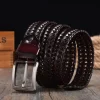 nouvelle ceinture tressée pour hommes ceinture tissée de luxe en cuir véritable sangles de vache tricoté à la main concepteur hommes pour jean ceinture hommes ceintures